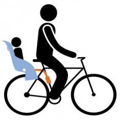 Scaun pentru copii, cu montare pe bicicleta in spate - Thule RideAlong Lite Zinnia foto