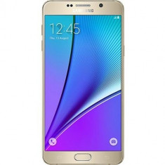 Telefon Mobil SAMSUNG Galaxy Note 5, Dual Sim, 32GB, 4G, Auriu foto