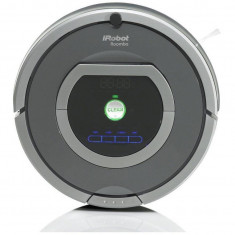 Robot de aspirare iRobot Roomba 782, Antiangle, Wall Follow, Filtru Hepa, Program SPOT,Argintiu/Negru foto