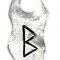 Pandantiv talisman cu rune Beorc
