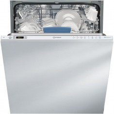 Masina de spalat vase incorporabila Indesit DIFP 8T94 Z, 14 seturi, 8 programe, Clasa A++, 60 cm, Alb foto