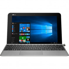 Laptop 2-in-1 ASUS 10.1 Touchscreen, Intel Quad-Core Atom x5-Z8350 up to 1.92 GHz, 2GB, 64GB eMMC, Intel HD Graphics, Windows 10, Gray foto