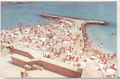 bnk cp Eforie Nord - Pe plaja - circulata foto