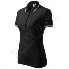 Tricou Polo Urban de Dama (Culoare: Negru, Marime: XXL, Pentru: Femei) foto