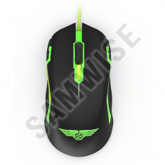 Mouse Gaming Newmen N8000 Black, 4000 dpi, Wired, Acceleratie 10G, Iluminare LED foto