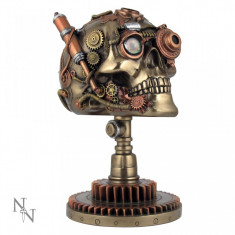 Statueta craniu steampunk Bionic foto