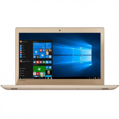 Laptop Lenovo 520-15IKB Intel Core i3-7100U 2.40 GHz, Kaby Lake, 4GB, 1TB, Windows 10 Home, Golden foto