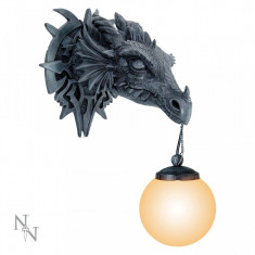 Lampa de perete Dragon gotic foto