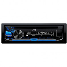 Radio CD auto JVC KD-R472, 4x50W, USB, AUX, subwoofer control, iluminare albastru foto
