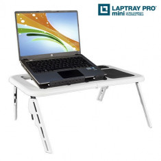 Laptray Pro Masa Pro Mini Laptop cu Ventilator foto