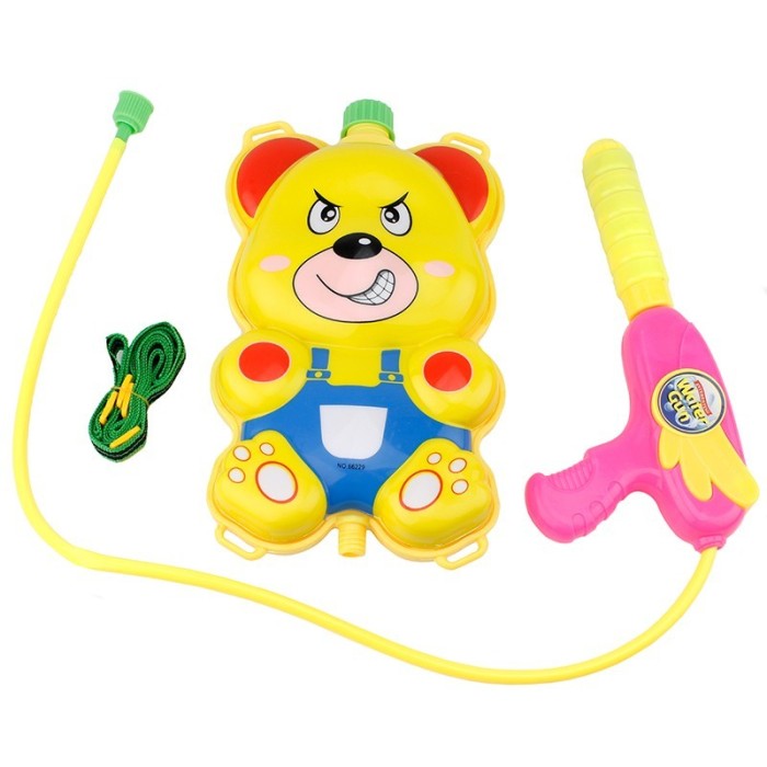 Pistol cu apa Teddy Bear, rezervor 1.5 litri, tip rucsac, forma ursulet foto mare Pistol cu apa Teddy Bear, rezervor 1.5 litri, tip rucsac, forma ursulet foto mare