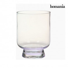 Vaza din sticla transparenta by Homania foto