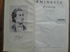 Poezii(editie bibliofila-pe foita de tigare)M.Eminescu-ingrijita de Perpessicius foto