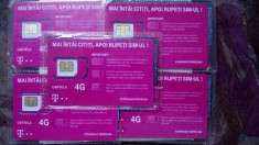 Cartela TELEKOM cu 6 euro credit valabil pana in august 2018 foto