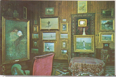 bnk cp Campina - Interior din Muzeul N Grigorescu - necirculata foto