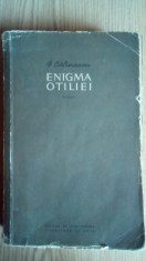 Enigma Otiliei-G.Calinescu foto