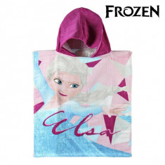 Prosop-Poncho cu Gluga Frozen foto