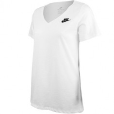 Tricou femei Nike Futura Vneck LBR 889548-100 foto