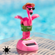 Flamingo Solar cu Miscare foto