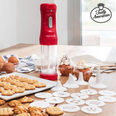 Aparat pentru Facut Biscuiti cu Accesorii Tasty American foto