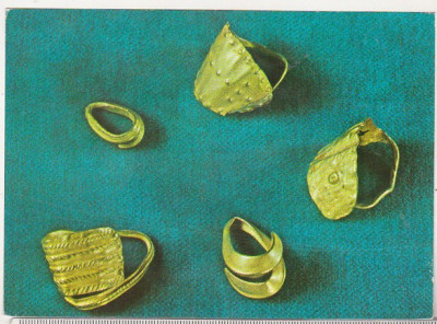 bnk cp Inele de bucla din epoca bronzului - vedere - necirculata foto