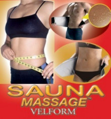 Centura de masaj si efect de sauna Velform foto