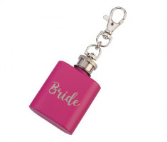 Mini roz Flask - Bride foto