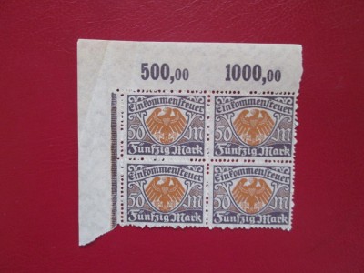 GERMANIA BLOC=MNH foto