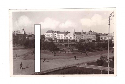 CP Satu Mare - Piata Libertatii/Horthy Miklos, 1942, animata, circulata foto