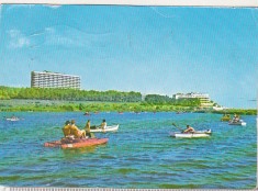bnk cp Eforie Nord - Vedere de pe lac - circulata - marca fixa