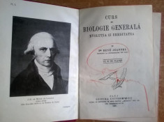 Rene Jeannel - Curs de biologie generala {1930} foto