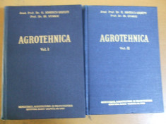 Agrotehnica 2 volume 1958 G. Ionescu - Sisesti 483 ilustratii foto