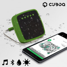 Difuzor Bluetooth Portabil CuboQ Solar Power foto