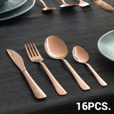 Tacamuri pentru 4 Persoane Copper Style (16 piese) foto