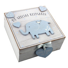 MDF Petit Cheri &amp;#039;My Special Keepsake Box 16cm x 16cm - Albastru foto