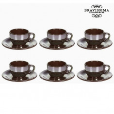 Set pentru Ceai Faian?a Maro (12 pcs) - Kitchen&amp;#039;s Deco Colectare by Bravissima Kitchen foto