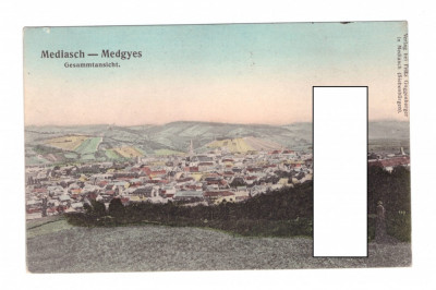 CP Medias - Panorama, 1907, circulata foto