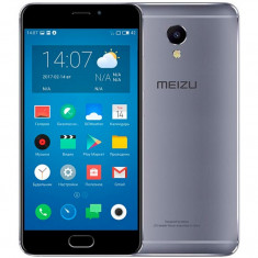 Smartphone Meizu M5 Note , Dual Sim , 5.5 Inch , Octa Core , 3 GB RAM , 16 GB , Retea 4G , Android Marshmallow , Gri foto