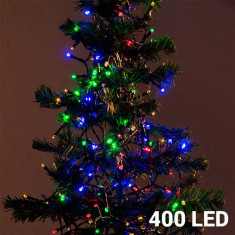 Lumini de Craciun Multicolore (400 LED) foto