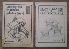 Geometria spatiului arhitectural// 2 volume foto