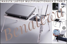Masuta laptop E-table foto