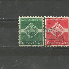 Germania (REICH) 1935 - SIMBOLURI NAZISTE, serie stampilata, PT9