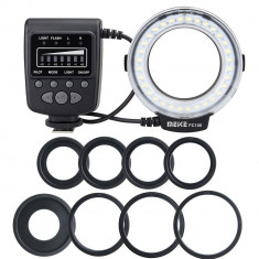 Macro Ring Flash blitz FC100 Pentru Nikon DSLR model Meike LED foto