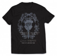 Tricou Game Of Thrones - Swing the sword foto