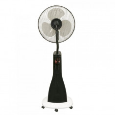 Ventilator cu umidificator, 80W, 3 viteze, recipient 3 L, ecran LED, Home foto