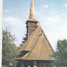 bnk cp Biserica de lemn din Maramures - Vedere - necirculata