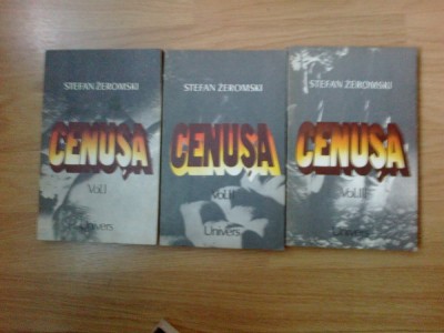z1 STEFAN ZEROMSKI - CENUSA 3 volume foto