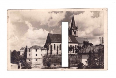 CP Targu Mures - Biserica reformata, 1943, circulata foto