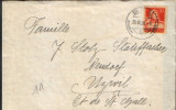 Elvetia - Plic circulat in 1928 - Mi.165- timbru purpuriu 20c, 1921/1934