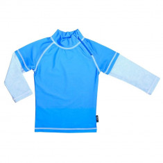 Tricou de baie Blue Ocean marimea 122- 128 protectie UV Swimpy foto